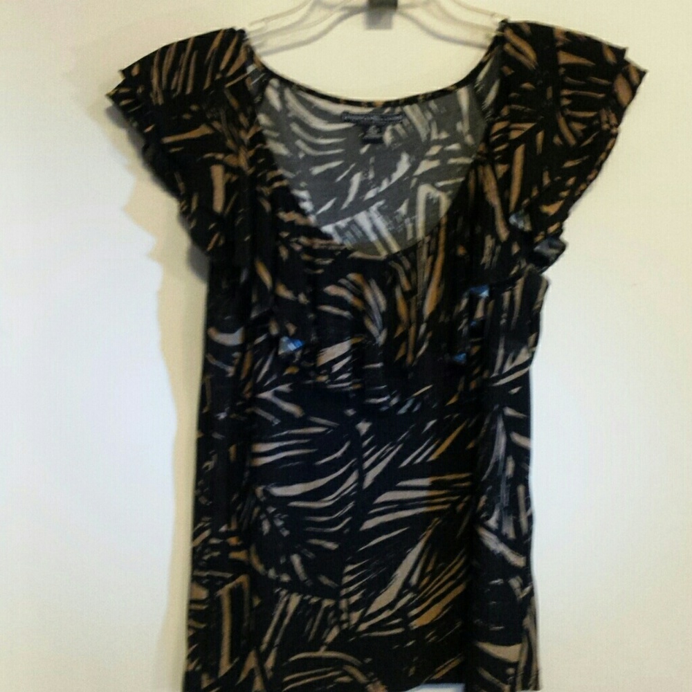 American Living black and tan shirt
